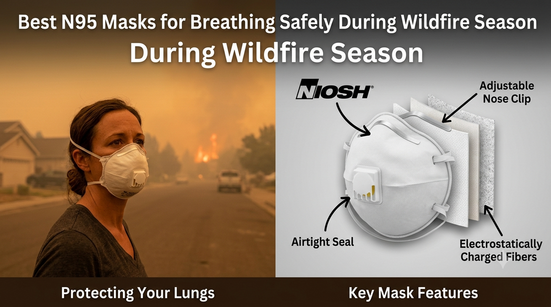 Best N95 Masks for Breathing Safely During Wildfire Season