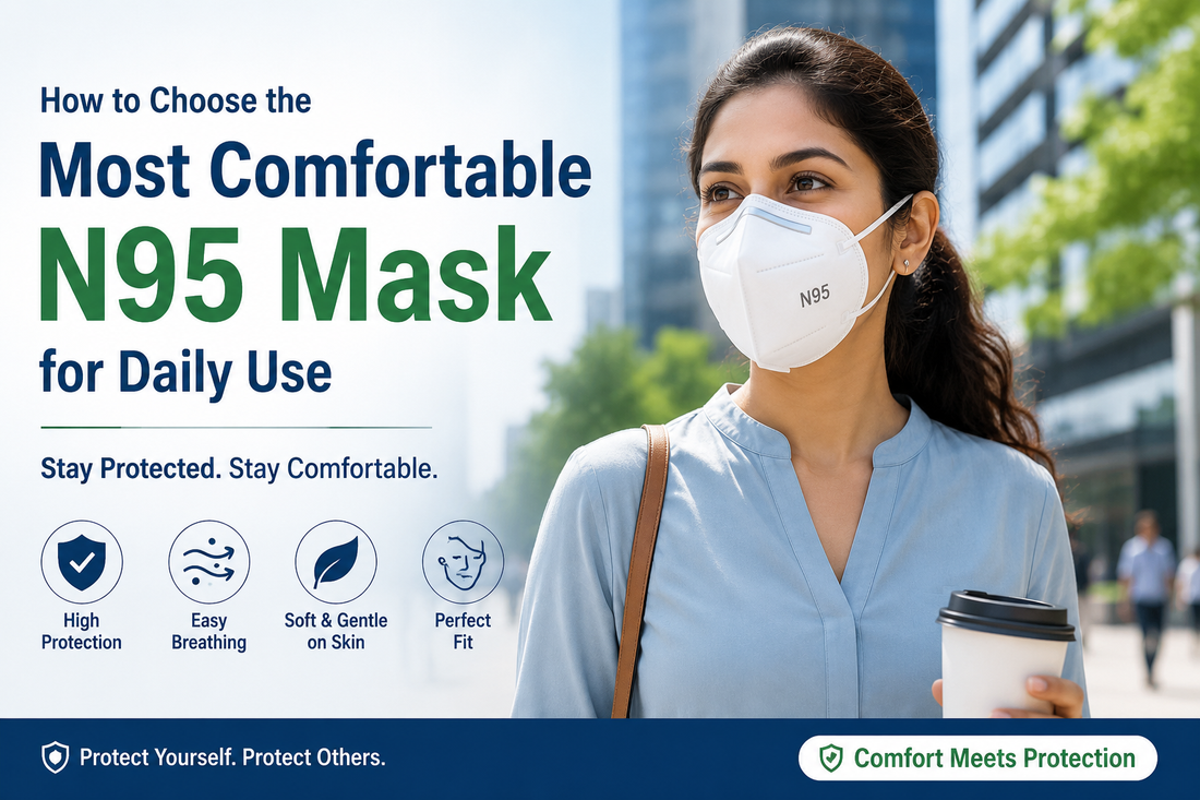 How to Choose the Most Comfortable N95 Mask for Daily Use