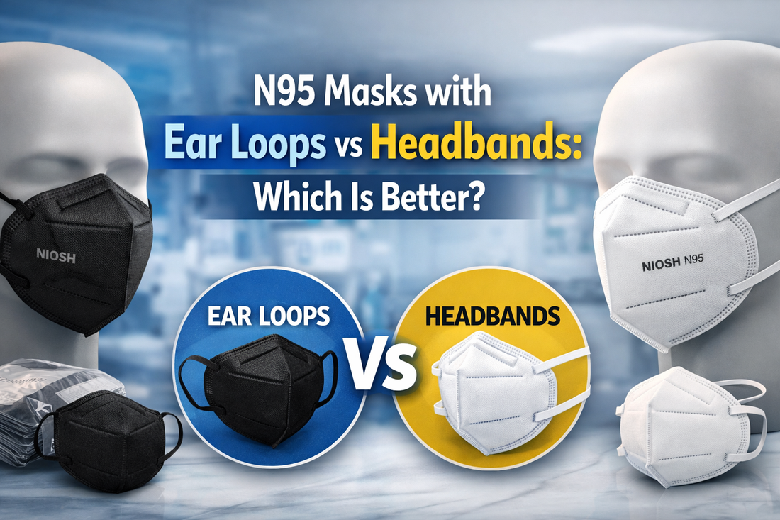 N95 Masks with Ear Loops vs Headbands: Which Is Better?