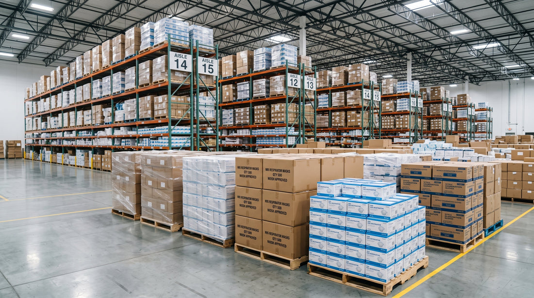 N95 and Nitrile gloves inventory 