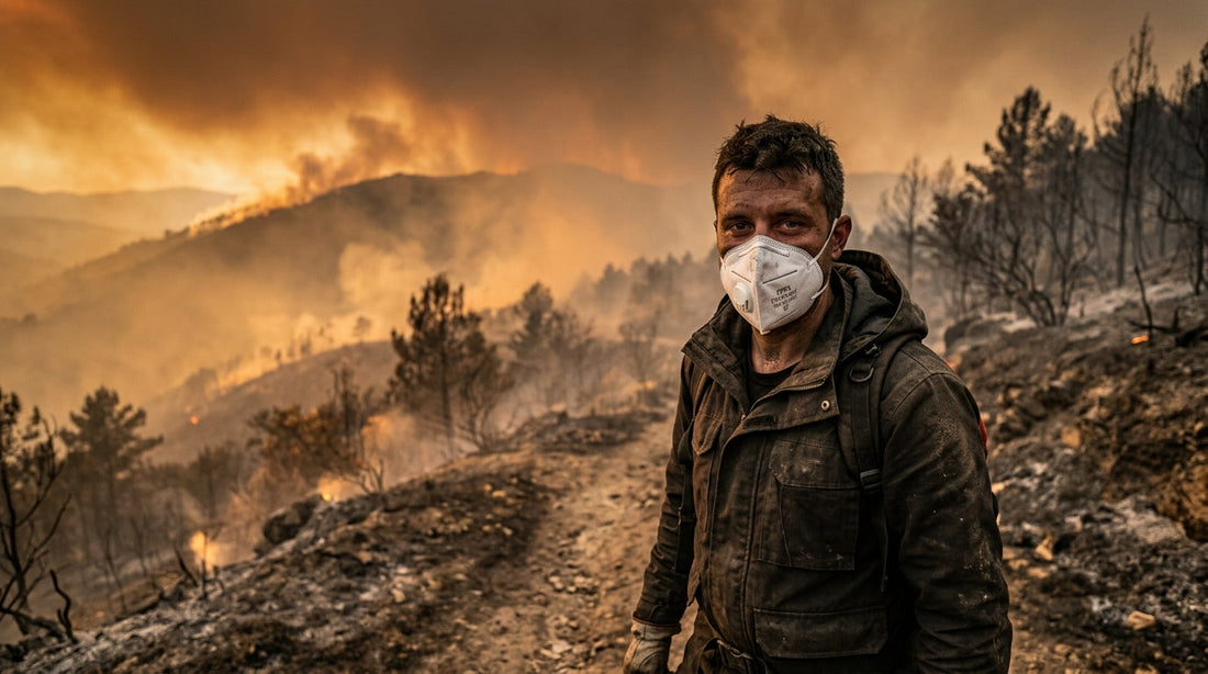 FFP2 vs. FFP3 vs. N95 for European Wildfires Smoke Protection